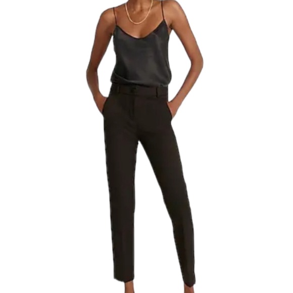 J. Crew Pants - J. Crew High Rise Cameron Black Pants Women Size 2 Four Season Stretch
